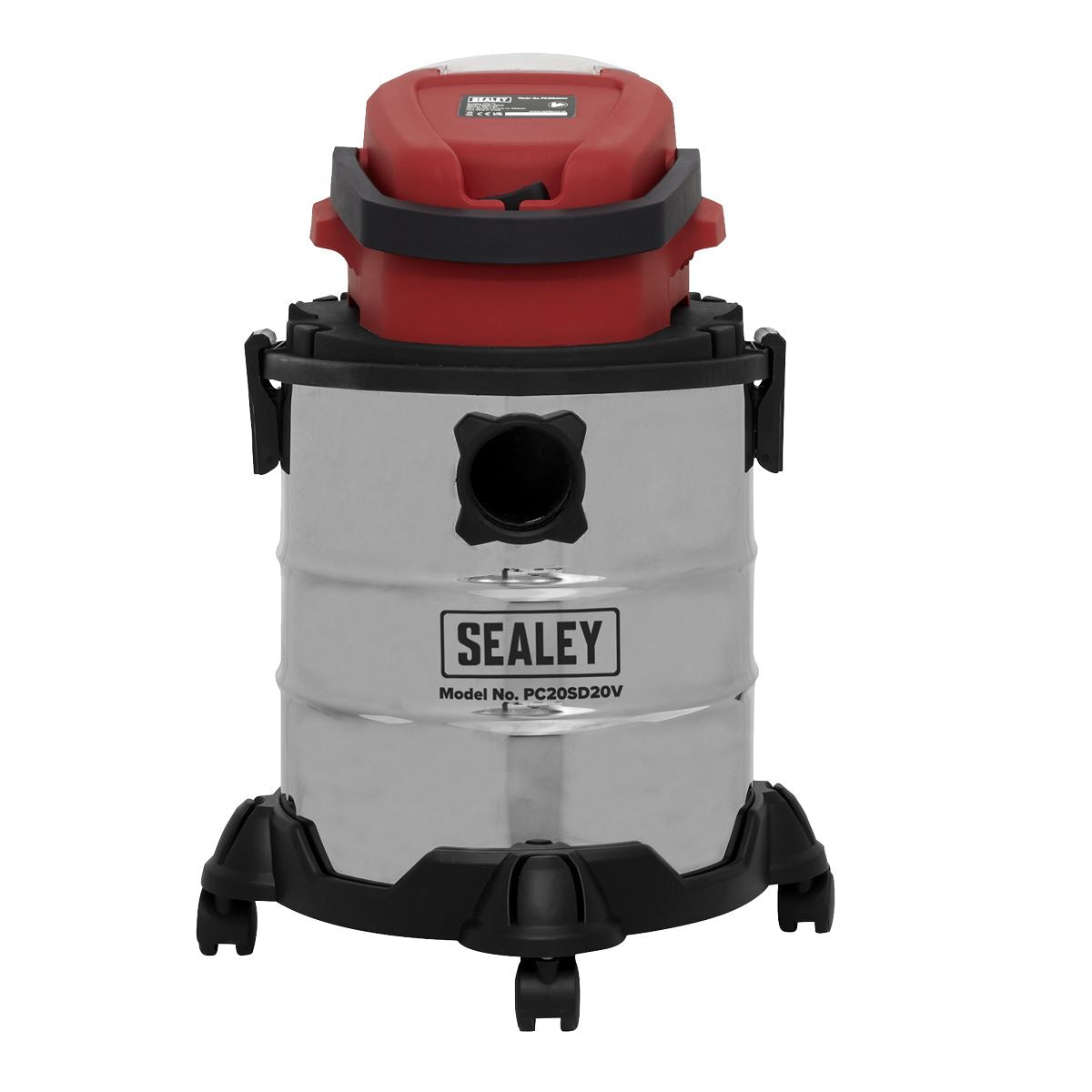 Sealey Vacuum Cleaner Cordless Wet & Dry 20L 20V - Body Only PC20SD20V