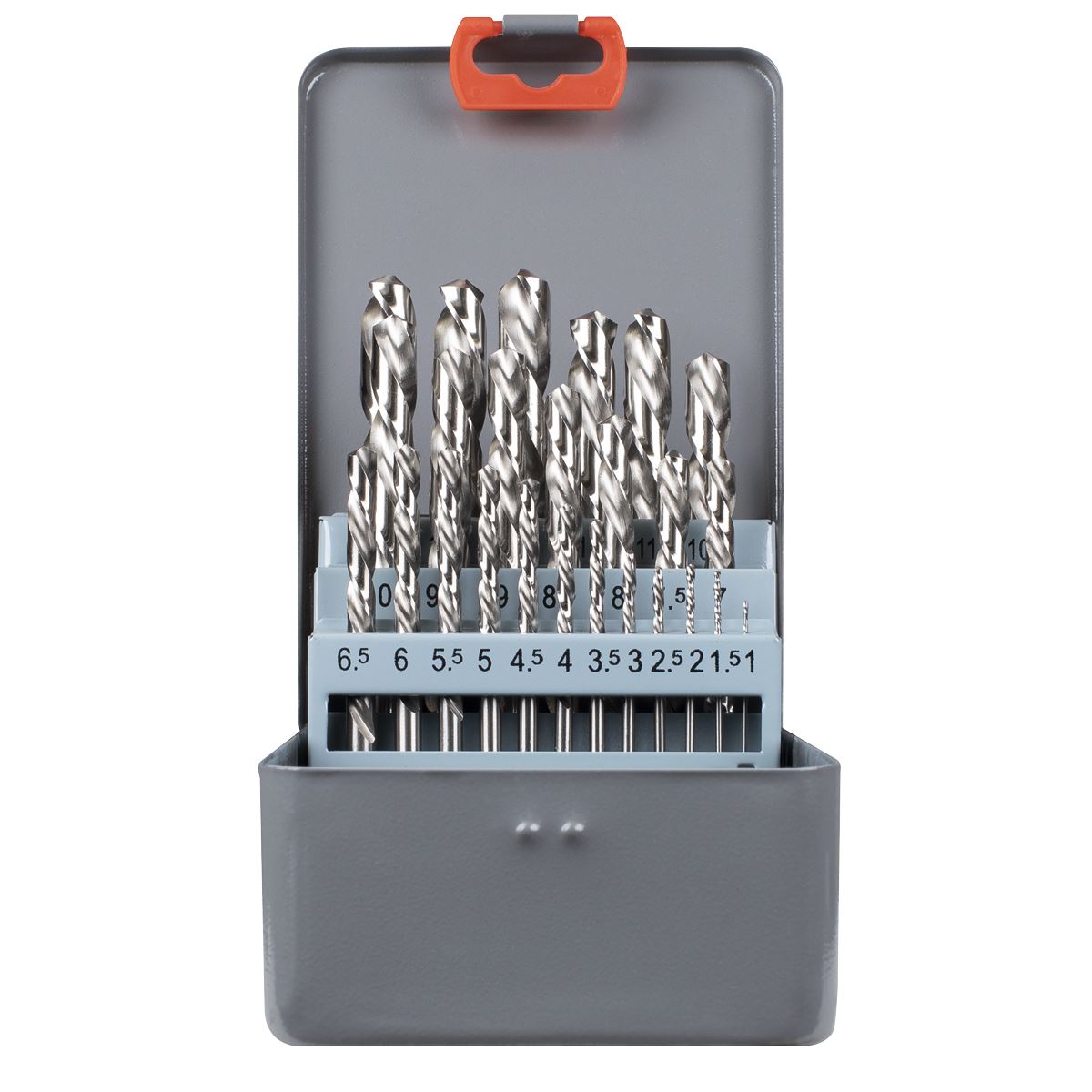 Sealey Left-Hand Spiral Drill Bit Set 25pc AK8191