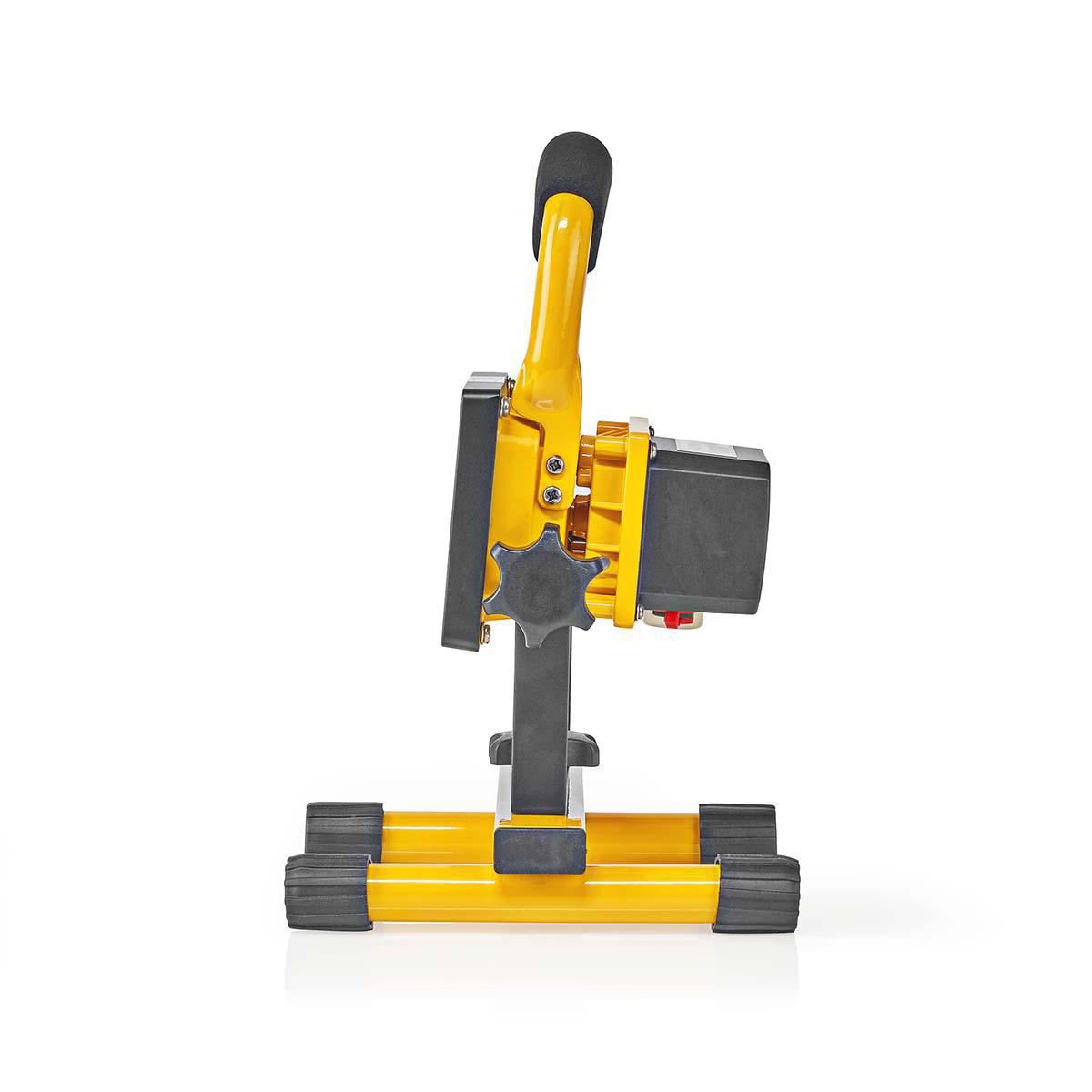 Nedis Mobile LED Floodlight 10W 700 lm Black/Yellow Worklight