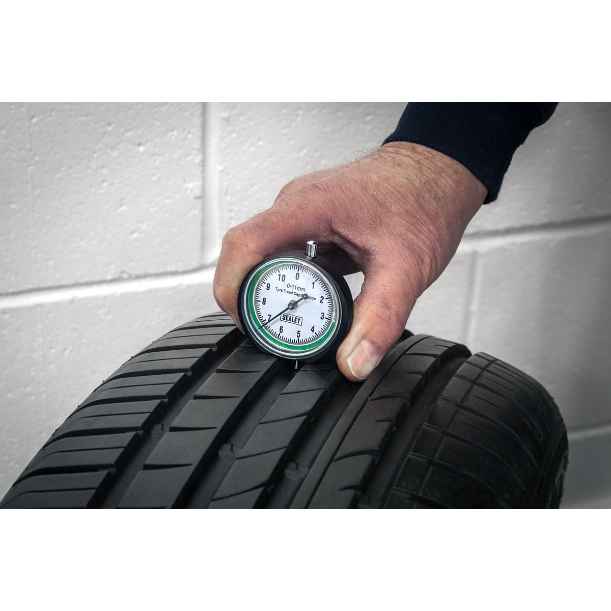Sealey Pocket Type Tyre Tread Depth Dial Gauge VS0568