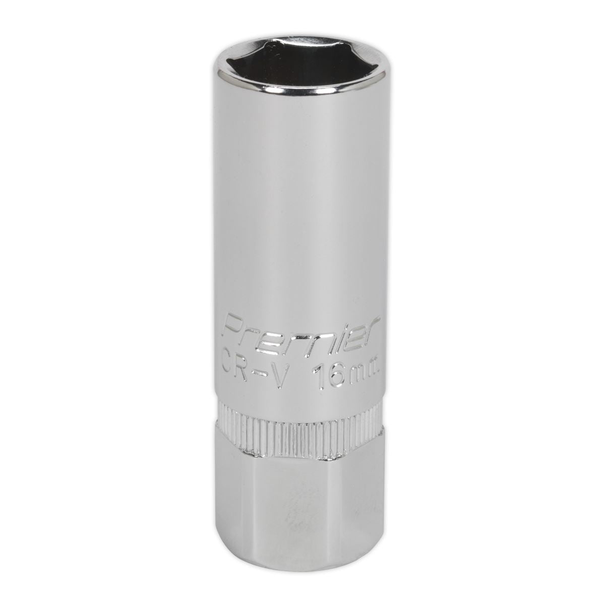 Sealey Spark Plug Socket 16mm 1/2"Sq Drive S12SP10