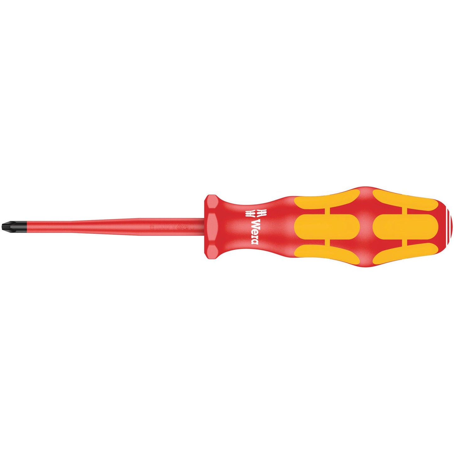 Wera 162Is VDE Slimline Screwdriver PH1/80 Kraftform Plus 006450