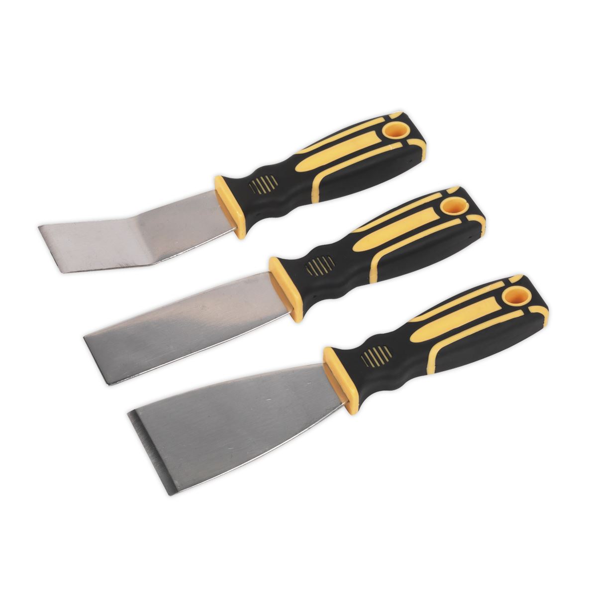 Sealey Rigid Blade Scraper Set 3pc S0600