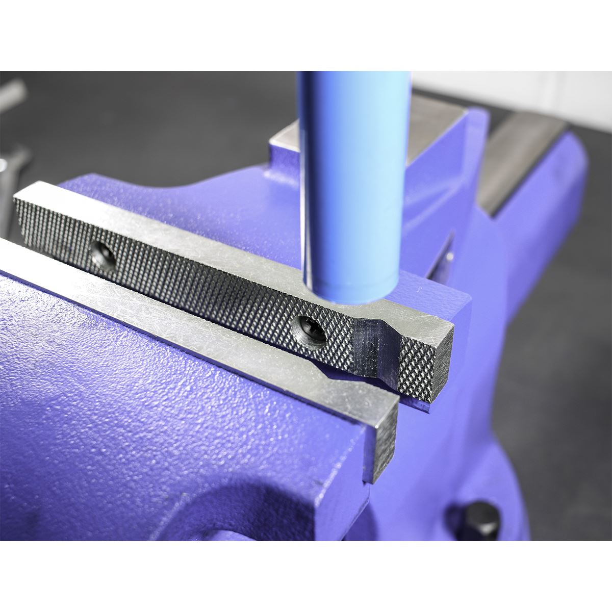 Sealey Vice 150mm Quick Action Swivel Base Cast Iron QAV150