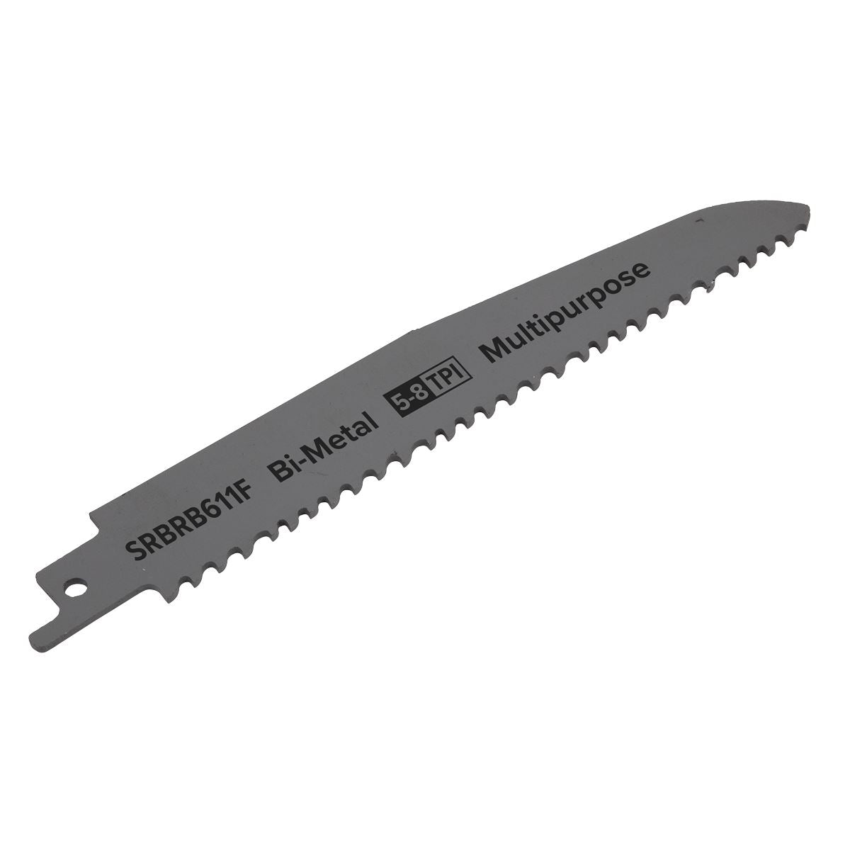 Sealey Reciprocating Saw Blade Multipurpose 150mm 5-8tpi-Pack of 5 SRBRB611F