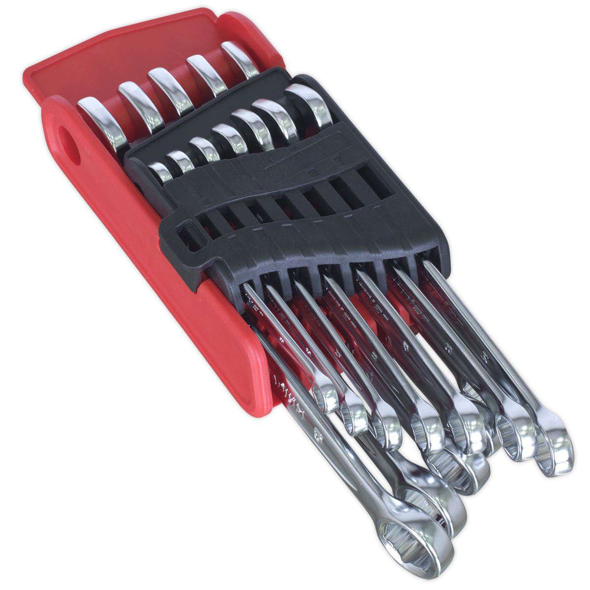 Sealey Combination Spanner Set 12pc Lock-On 6pt - Metric AK63921