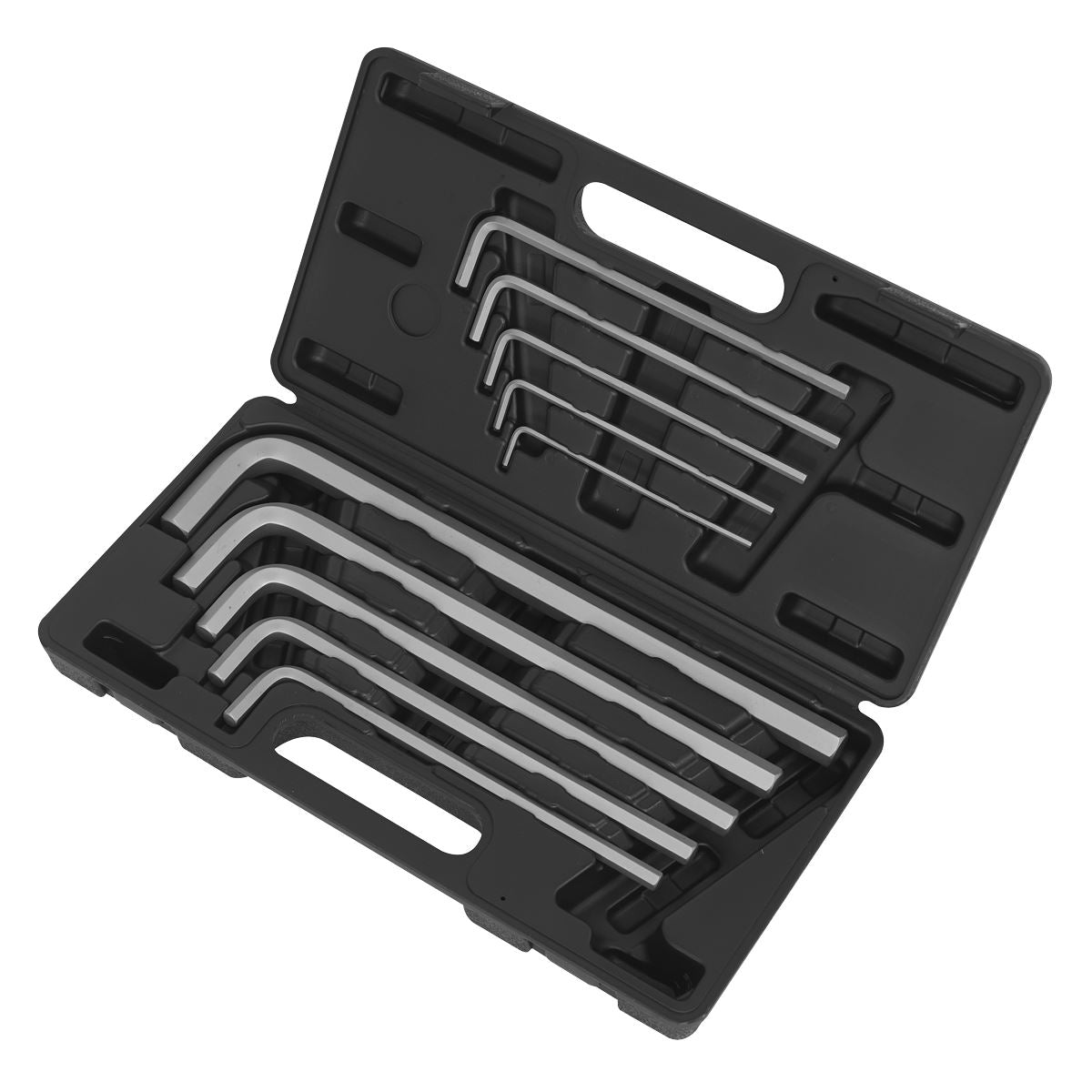 Sealey Jumbo Hex Key Set 10pc Extra-Long Metric AK6143