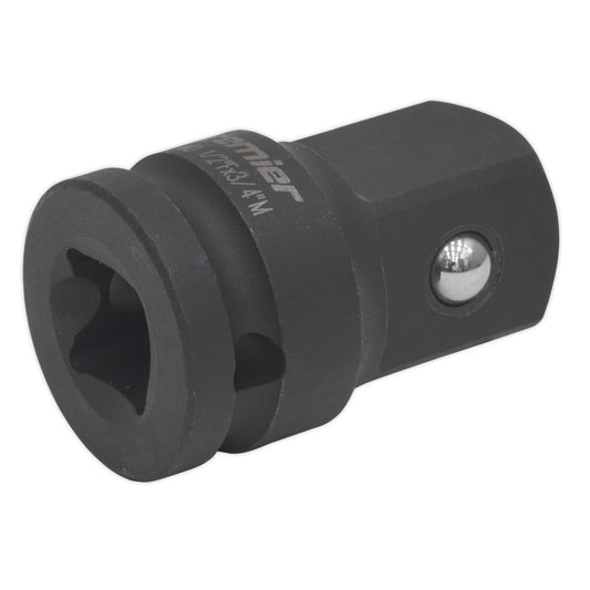 Sealey Impact Adaptor 1/2"Sq Drive Female - 3/4"Sq Drive Male AK5402