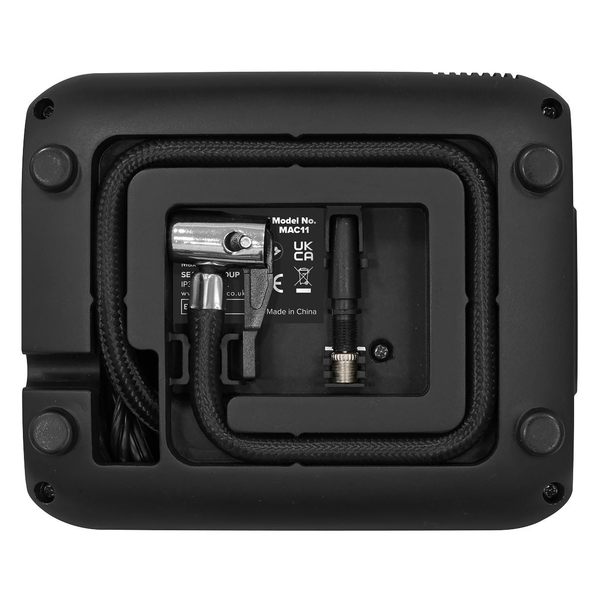Sealey Tyre Inflator with Worklight 12V MAC11