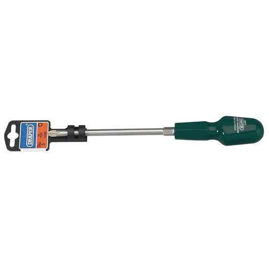 Draper 1x No3x150mm PZ Type Cabinet Pattern Screwdriver Professional Tool 14088