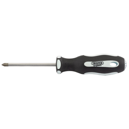 Draper 995CS Expert Cross Slot No1 x 75mm Soft Grip Two Tone Screwdriver - 34990