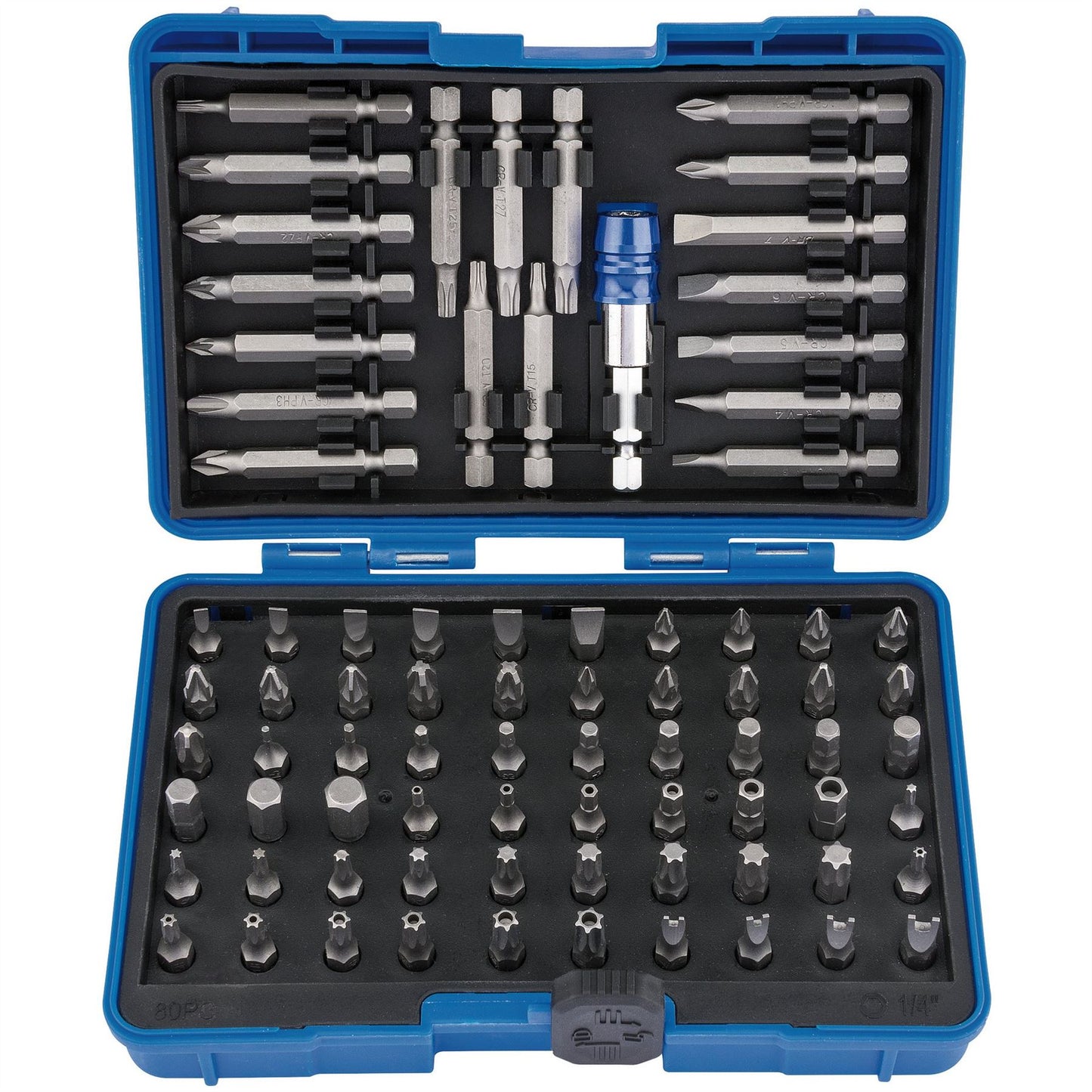 Draper Screwdriver and Magnetic Bit Holder Set (80 Piece) MBH80 82396