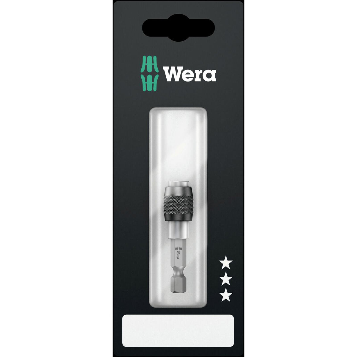 Wera 895/4/1K Sb Bit Holder 1/4"/50 Quick Release Carded 073318