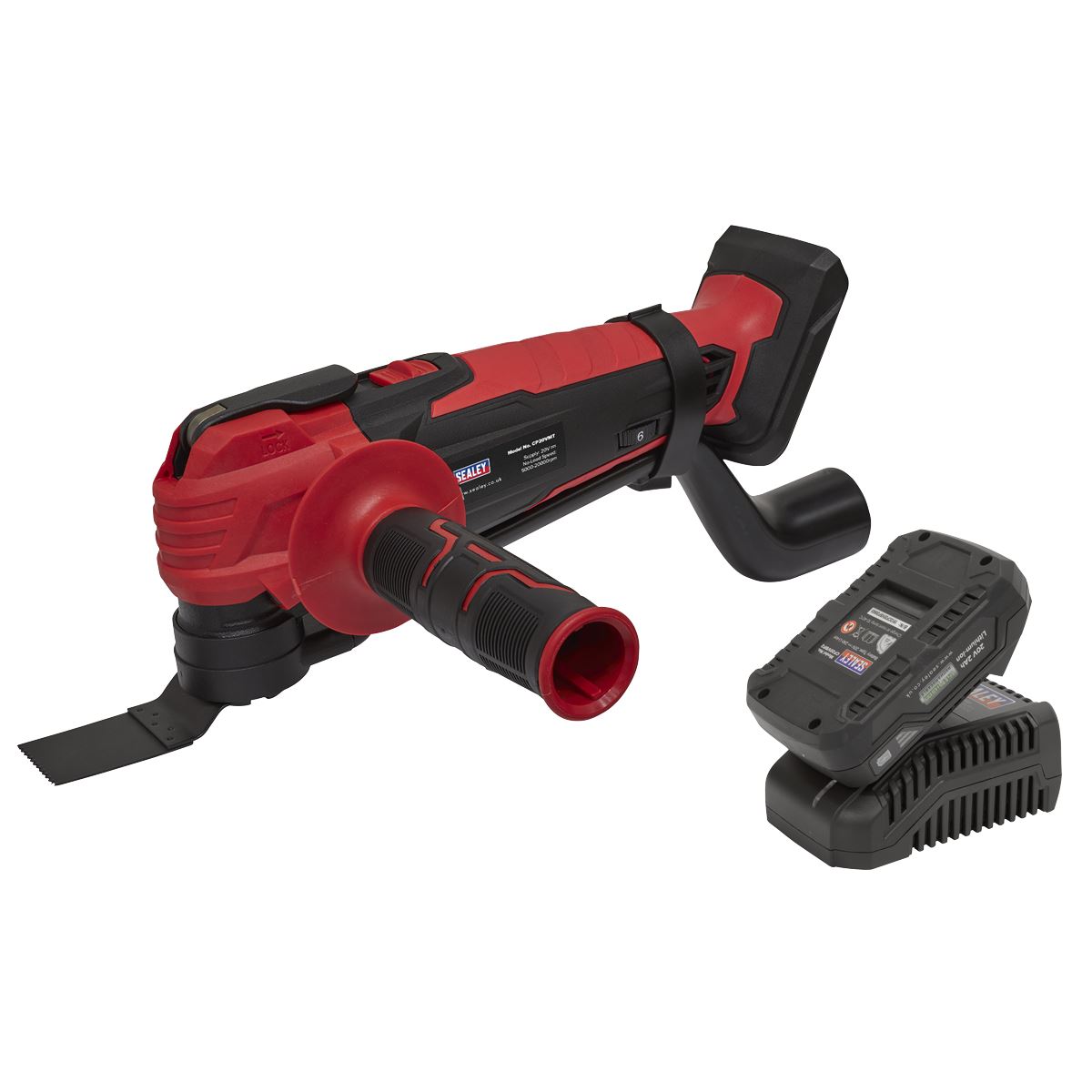 Sealey Cordless Oscillating Multi-Tool Kit 20V 2Ah CP20VMTKIT1