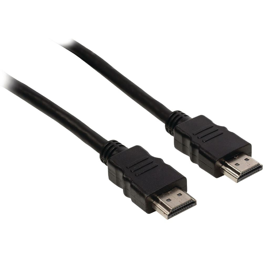 Glaxio High Speed HDMI cable with Ethernet HDMI connector to HDMI connector 0.50m black - CVGB34000BK05