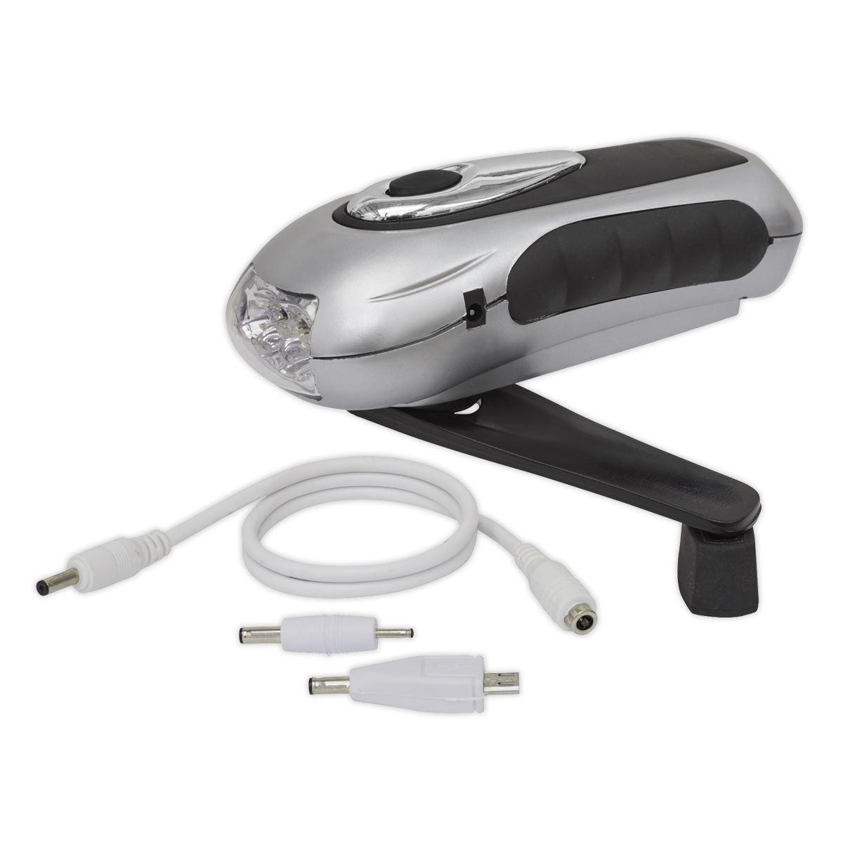 Sealey Wind-Up Torch 3 LED Rechargeable AK3305