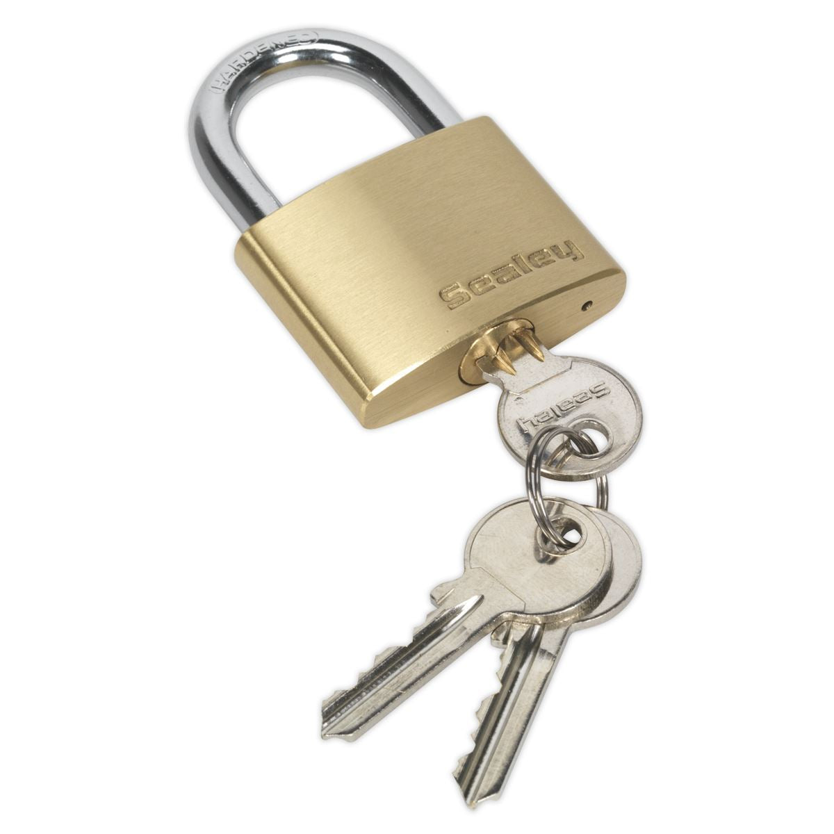 Sealey Brass Body Padlock 50mm PL102
