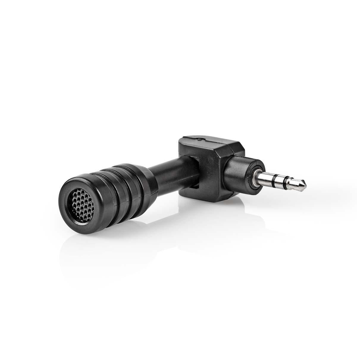 Nedis Wired Microphone Mini Plug-in 3.5mm Black MICMJ100BK