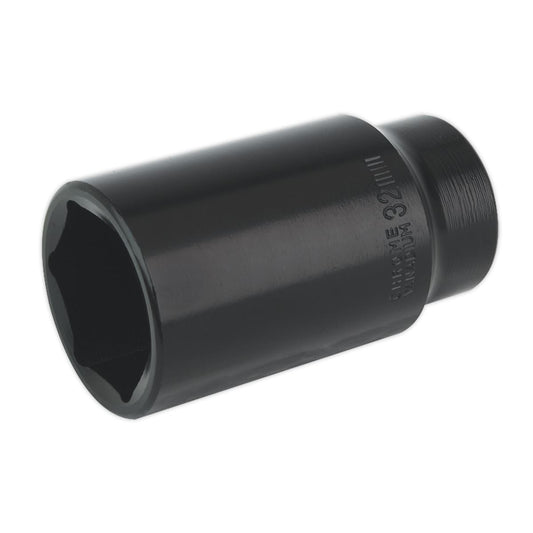 Sealey Impact Socket 32mm Deep 1/2"Sq Drive IS1232D