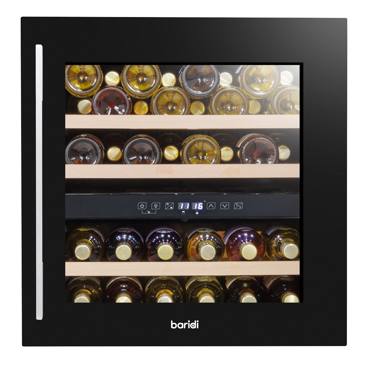 Baridi 36 Bottle Wine Fridge & Cooler 60cm DH117