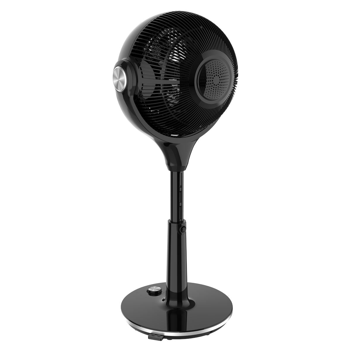 Baridi Pedestal Fan with Remote Control 10" - Black DH143