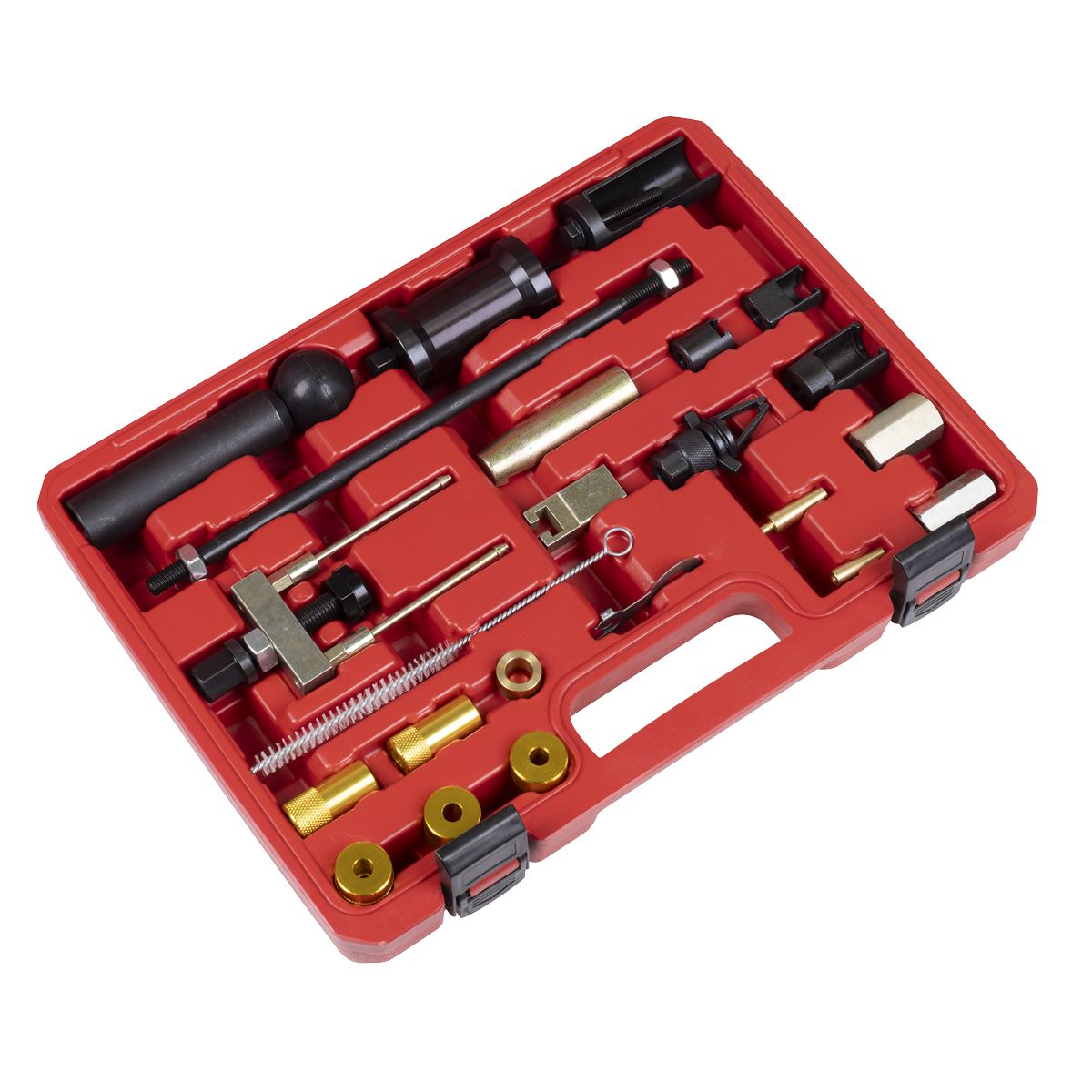 Sealey Fuel Injector Puller & Service Kit for VAG 24pc VS2083