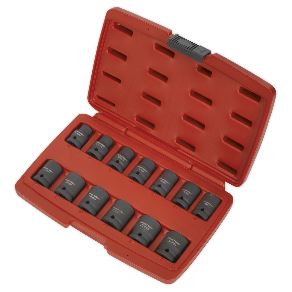 Sealey Impact Socket Set 13pc 1/2"Sq Drive Total Drive AK5613TD