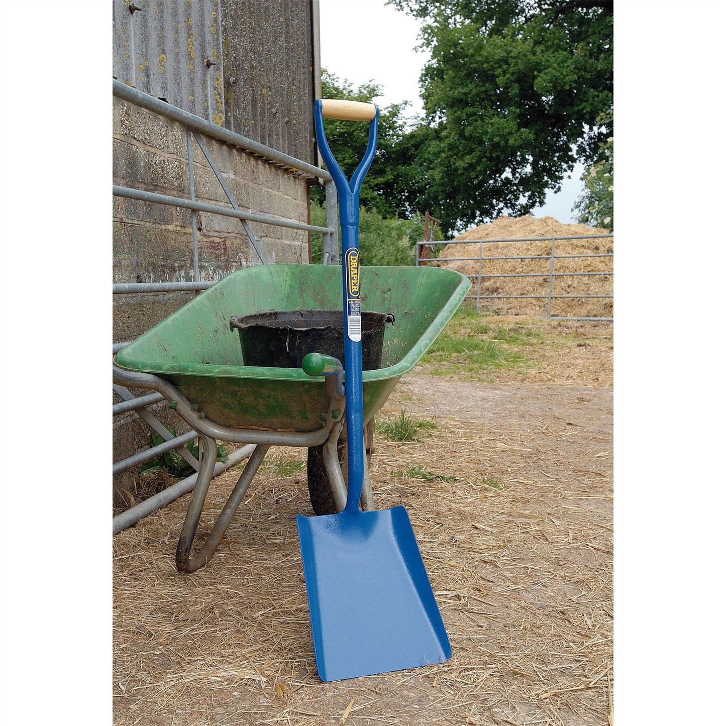 Draper Expert Solid Forged Contractors Square Mouth Shovel 64327