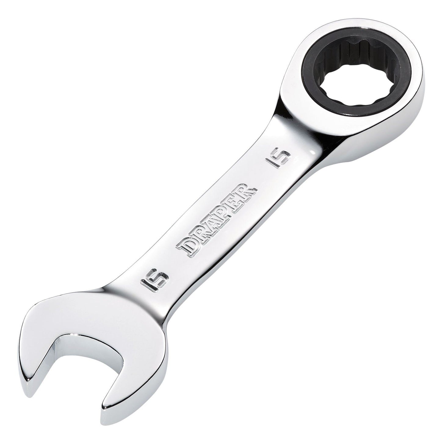 Draper 15mm Stubby Ratcheting Spanner 8230MMS