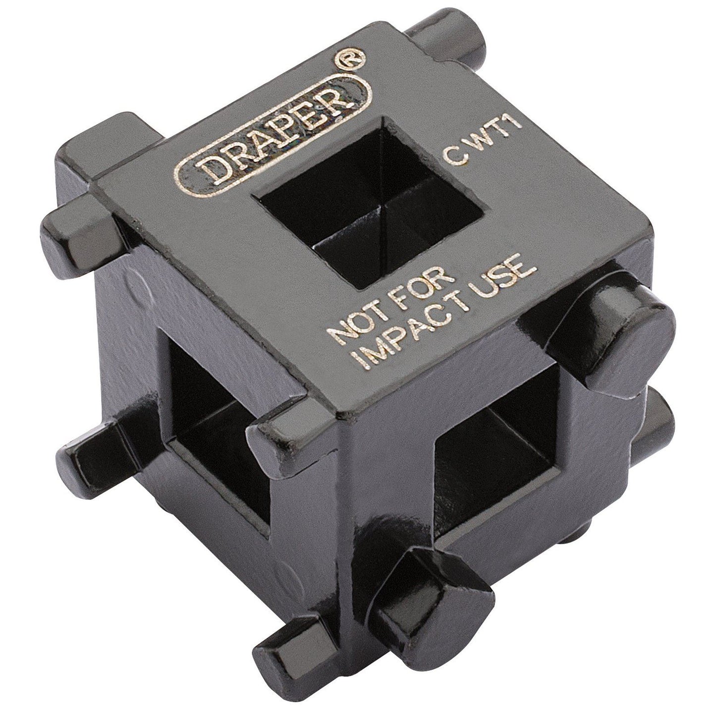 Draper 1x 3/8" Square Drive Brake Caliper Wind Back Cube Professional Tool 52334