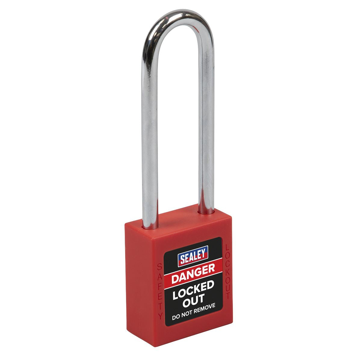 Sealey Safety Lockout Padlock - Long Shackle EV12