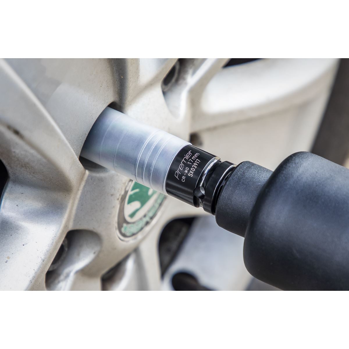 Sealey Alloy Wheel Ultra-Power Impact Socket 17mm 1/2"Sq Drive SX03917