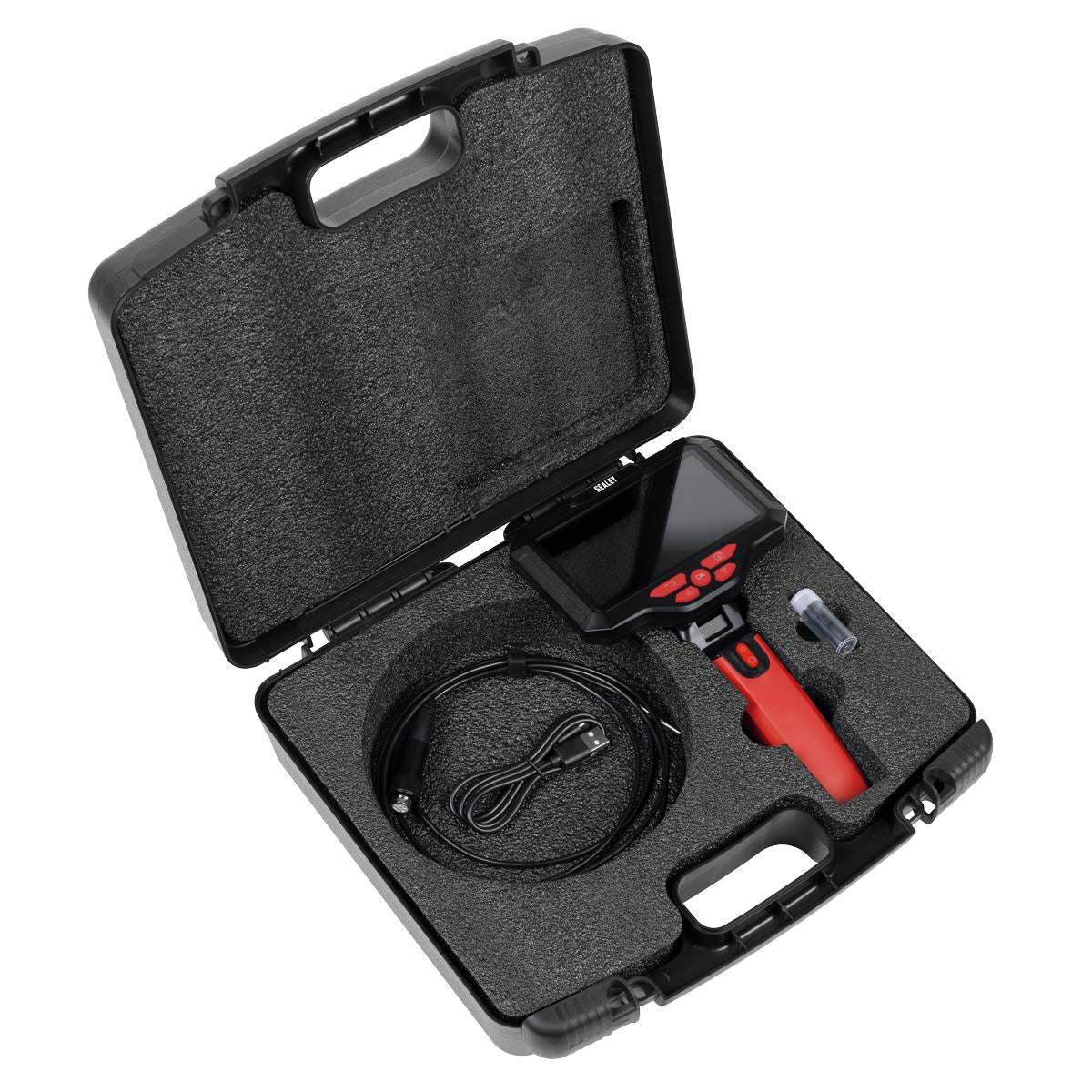 Sealey Video Borescope 3.9mm Camera & 5" Screen VS8117