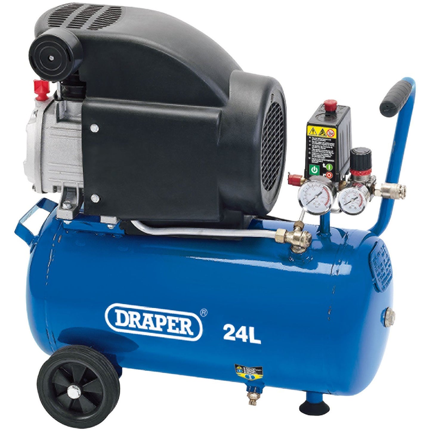 Draper Air Compressor, 24L, 1.5kW DA25/207 - 24980