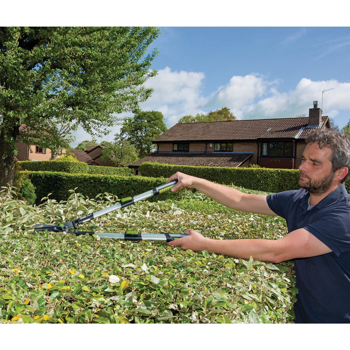 Draper Expert Telescopic Soft Grip Straight Edge Garden Shears (200mm) - 36780