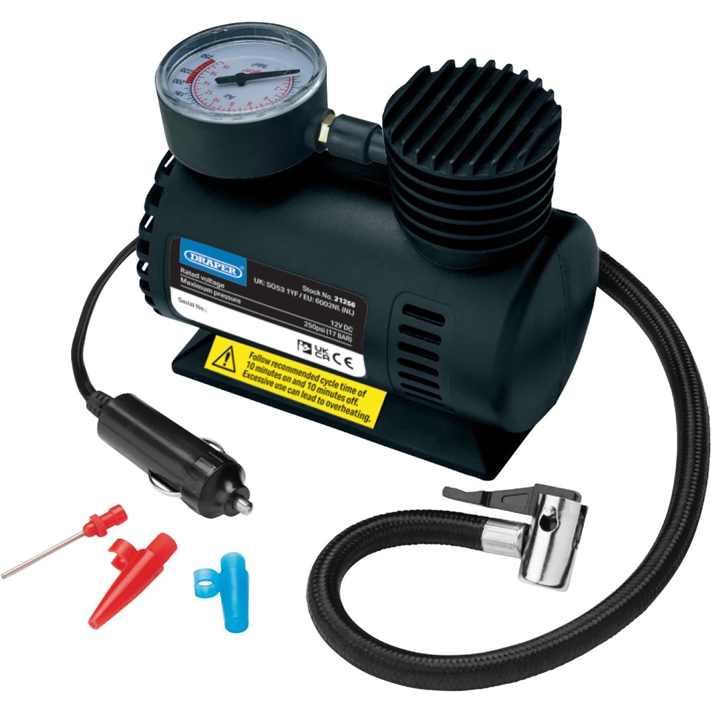 Draper 12V Mini Air Compressor