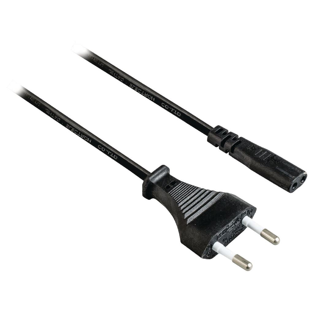 Valueline Power cable Euro plug male to IEC-320-C1 2m black - PCGP11060BK20