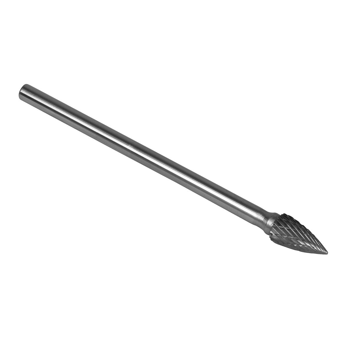 Sealey Tungsten Carbide Rotary Burr Extra-Long Arc Pointed Nose 10mm SDB03XL