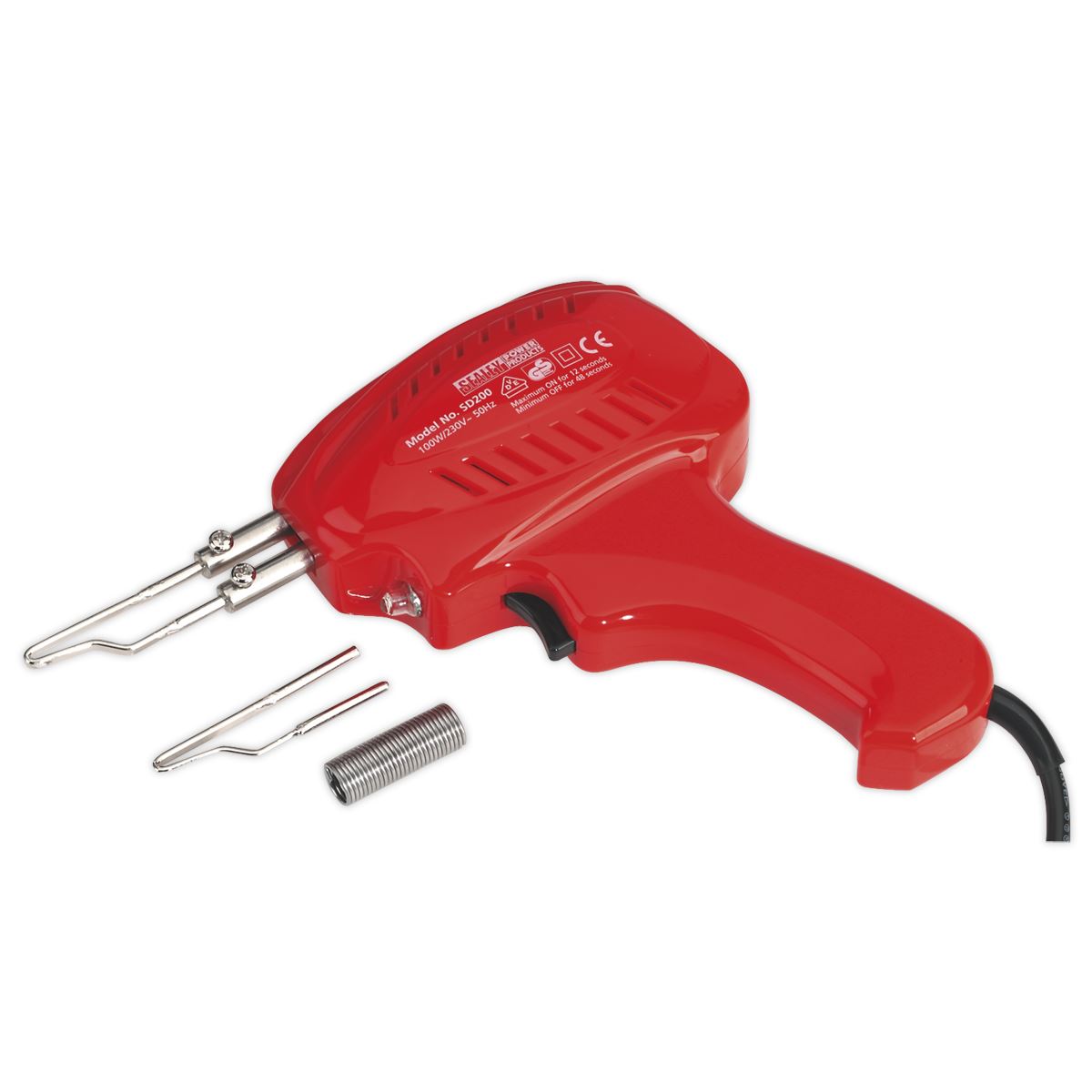 Sealey Soldering Gun Kit 100W SD200
