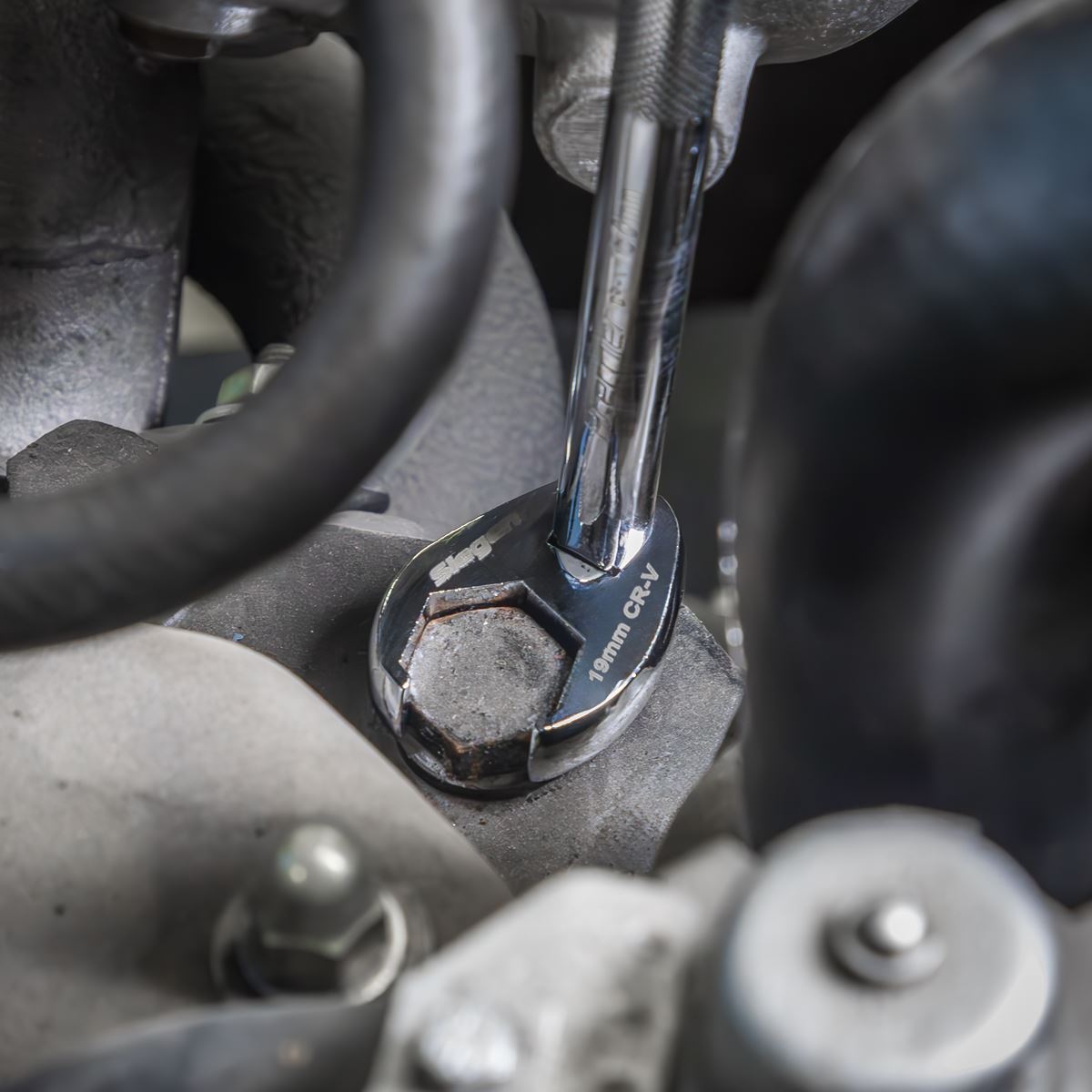 Sealey Siegen Tool Tray with Specialised Spanner Set 30pc - Metric S01274