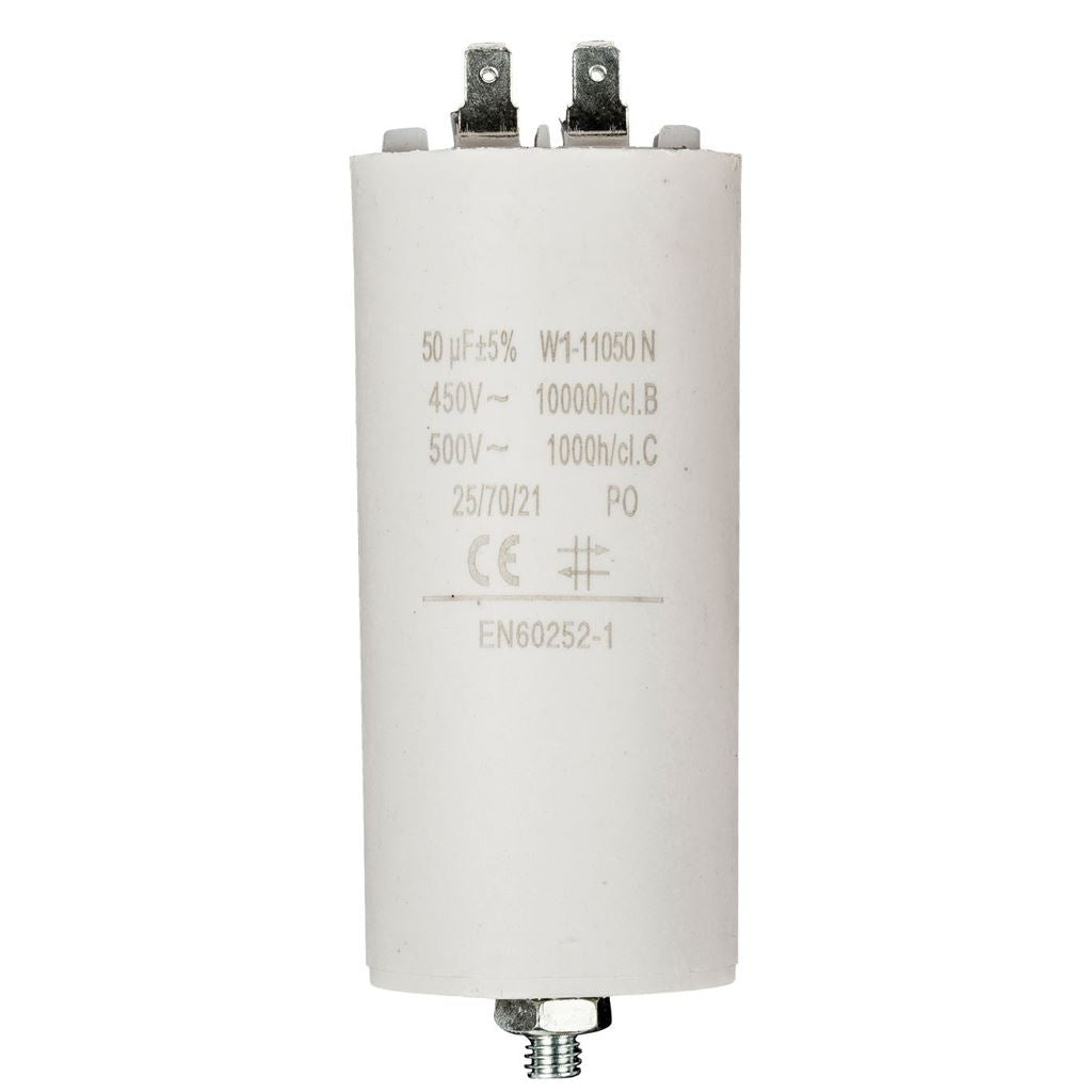 Fixapart 1x Capacitor 50.0uf / 450 v + earth - W1-11050N