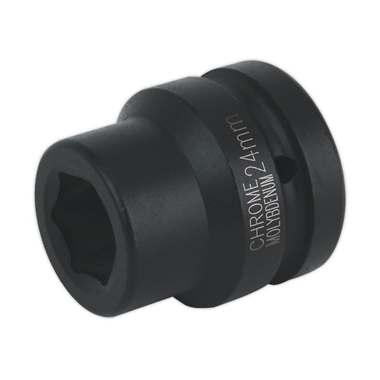Sealey Impact Socket 24mm 1"Sq Drive IS124