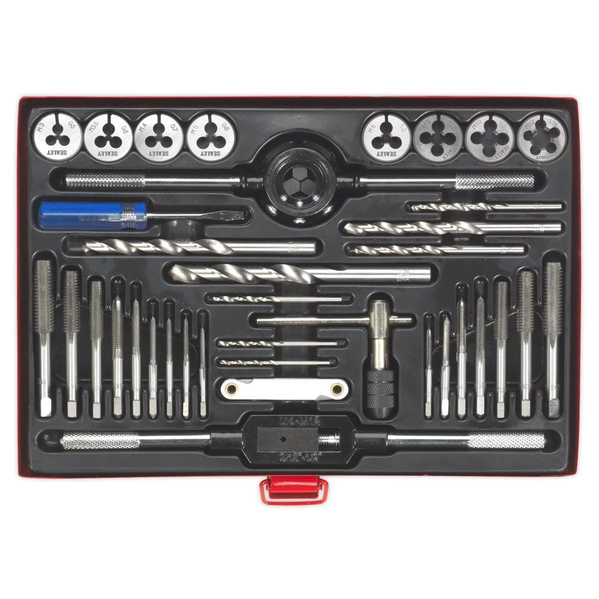 Sealey Tap & Die Set 37pc Split Dies - Metric AK3037