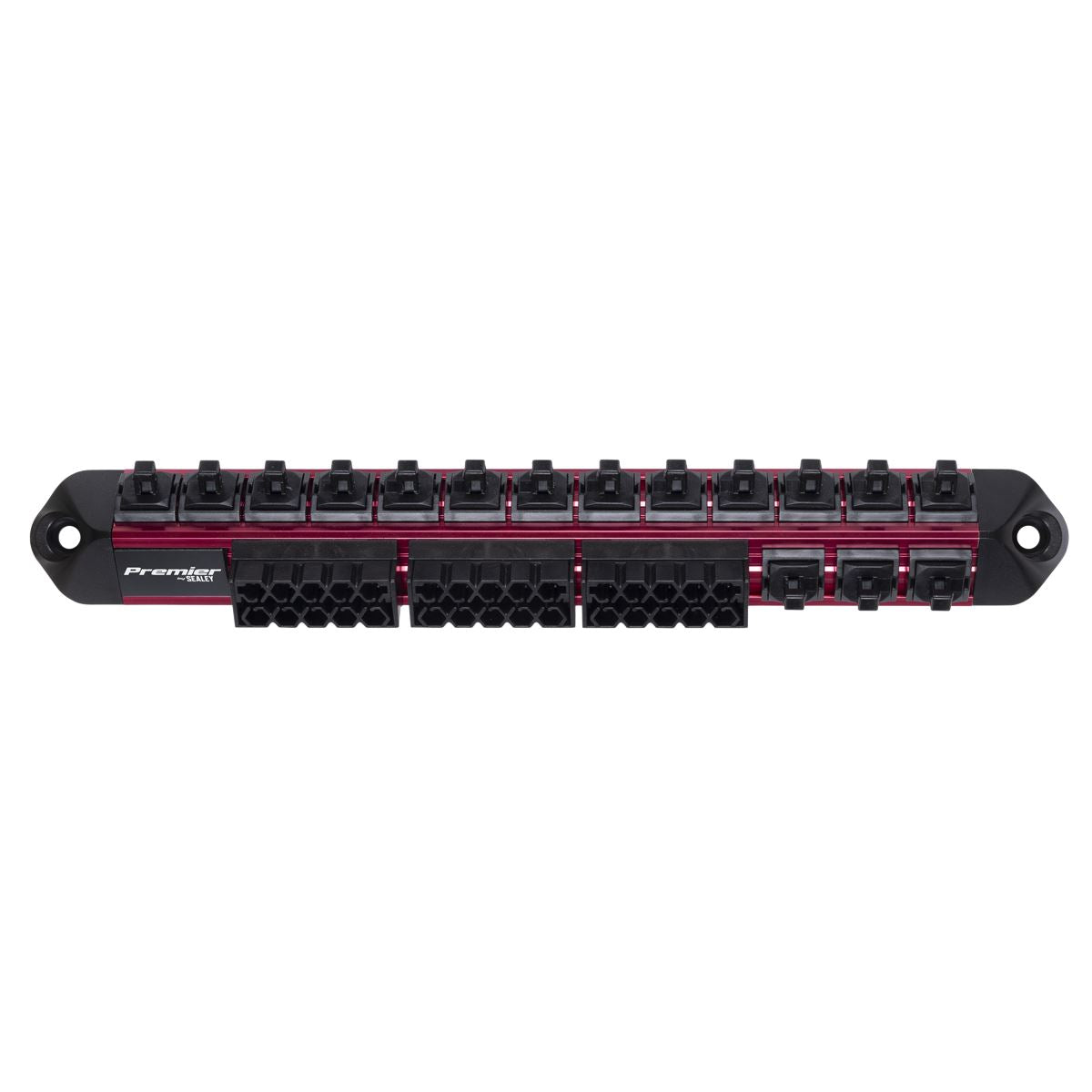 Sealey Premier Socket & Bit Retaining Rail 1/4"Sq Drive AK27096