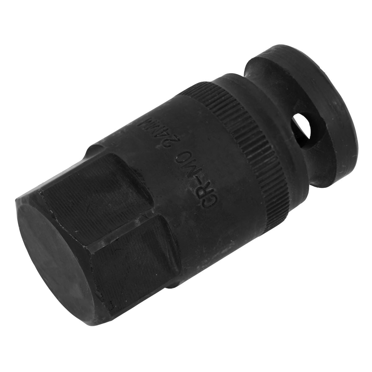 Sealey Motorcycle Wheel Nut Socket H24 1/2"Sq Drive SMC37