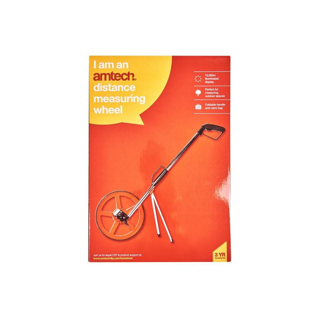 Amtech 320mm Distance Measuring Wheel Stand Large - P1915