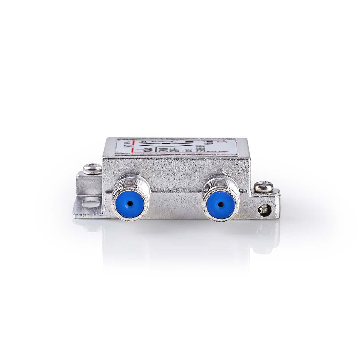 Satellite Combiner 2 to 1 F-Connector VHF/UHF 5 to 860 Satellite 950 to 2400MHz - SCOM100ME