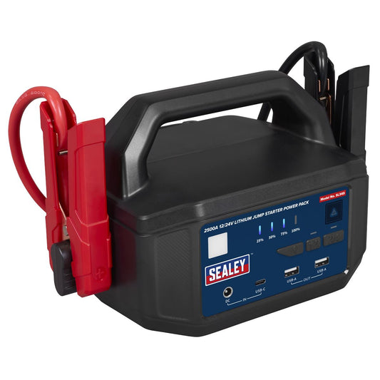 Sealey 2500A 12/24V Lithium Jump Starter Power Pack SL34S