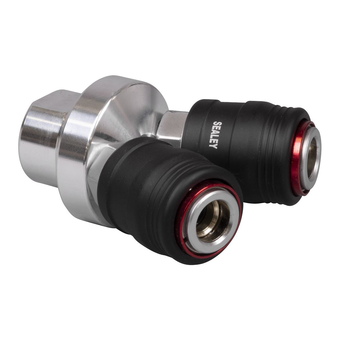 Sealey High Flow Twin Coupling Body Female Thread 1/4"BSPT ACH55