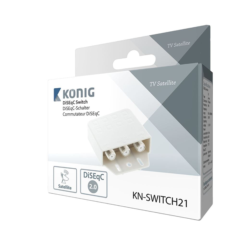 Konig Diseqc Switch 2 Inputs 1 Output Switches